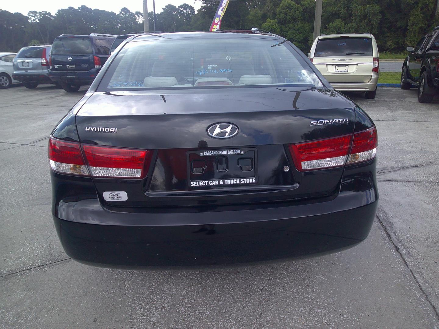 2007 BLACK HYUNDAI SONATA GLS (5NPET46C77H) , located at 390 Hansen Avenue, Orange Park, FL, 32065, (904) 276-7933, 30.130497, -81.787529 - Photo#3